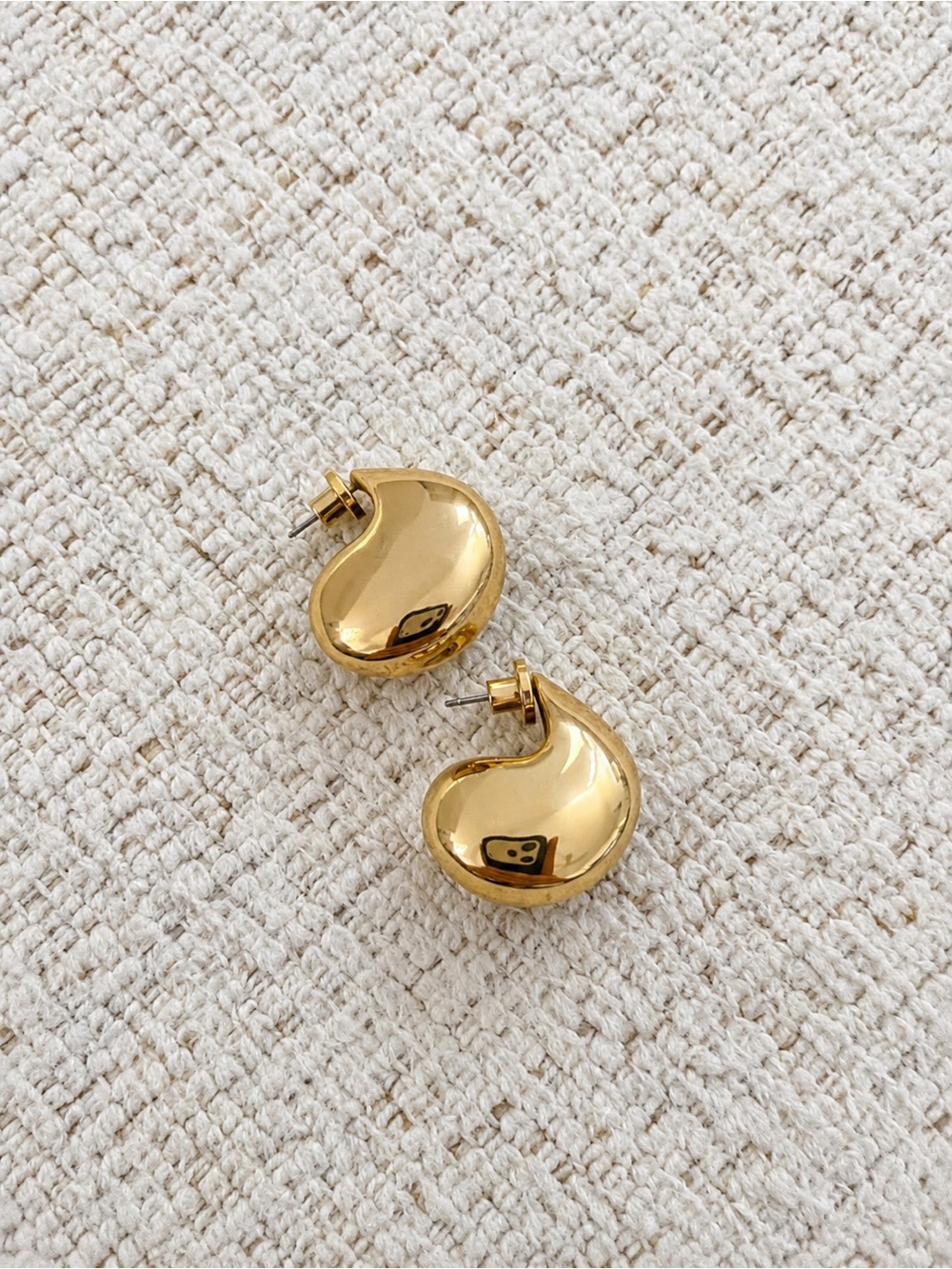 Jenny Bird Gold-Tone Sculptural Clip-On Earrings - Women Jewelry